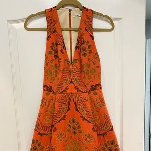 Alice and Olivia Limited Orange Dress